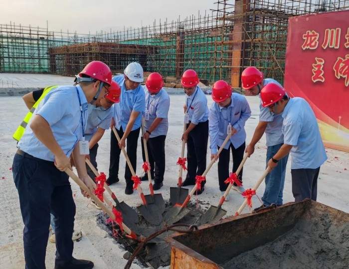 龙川景旺三期项目主体结构顺利封顶 5月前全面建成投产(图2)